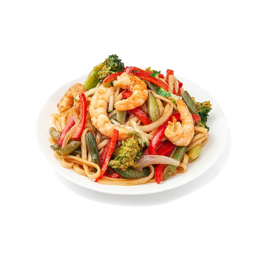 Удон с Морепродуктами